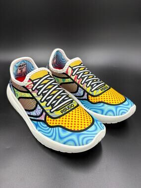 Psudo Men's Court Slip On Sneakers Size 8 in the Cosmic colorway New with Box